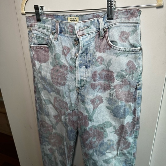 Citizens of Humanity Olivia Floral Skinny Jeans - Picture 7 of 10